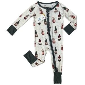 NWT's Little One Shop 3/6 Bamboo Gnome Pjs